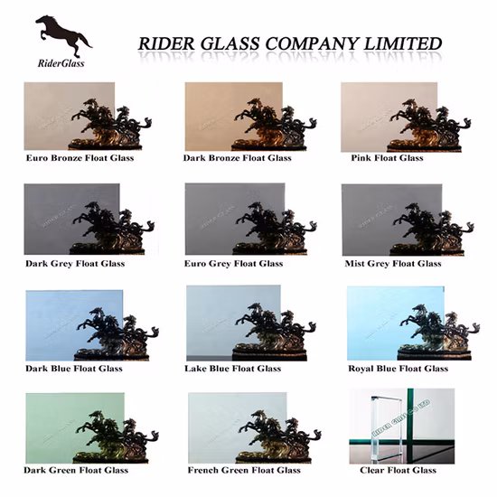 Clear Low-Iron Single/Double Glazing Low-E/Heat Reflective Coating Tempered Laminated Safety Hollow/ Insulating /Insulated Glass for Window/ Facade/Curtain Wall