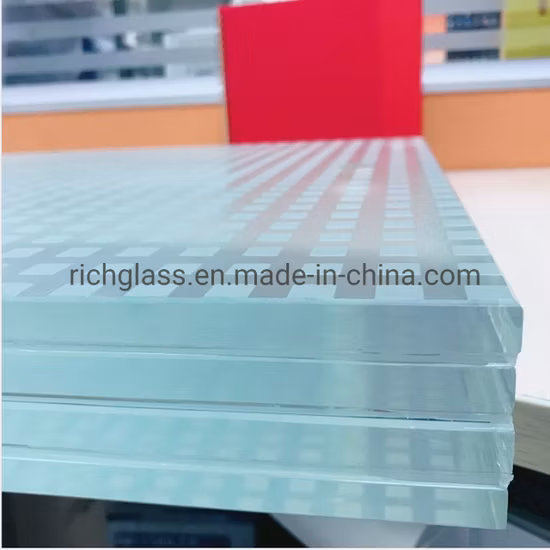 建築用反射すりガラス Esg/Vsg 強化積層 Low E 絶縁強化ガラス